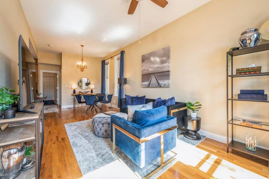 Lovely 2 Bed 3 Miles From Dt W Free Parking Чикаго Экстерьер фото
